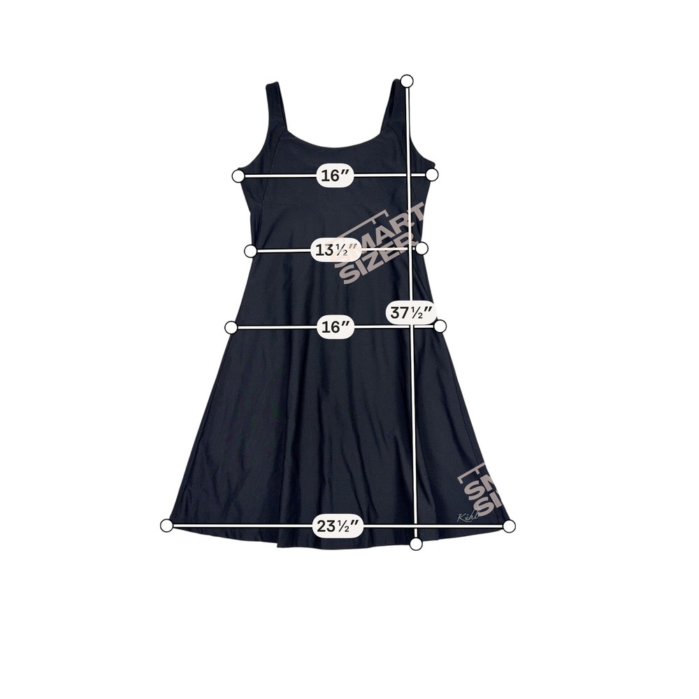 Kuhl Womens XS Black Sleeveless Dress Knee‎ Length Technicore Gorpcore - Picture 8 of 8